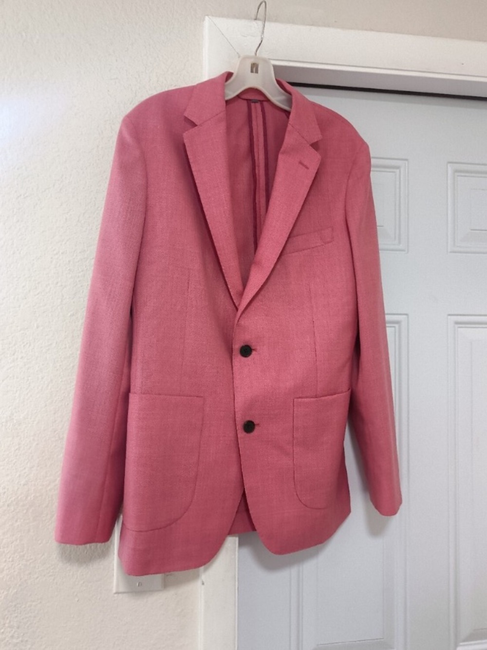 Bonobos Pink Two-Button Sport Coat